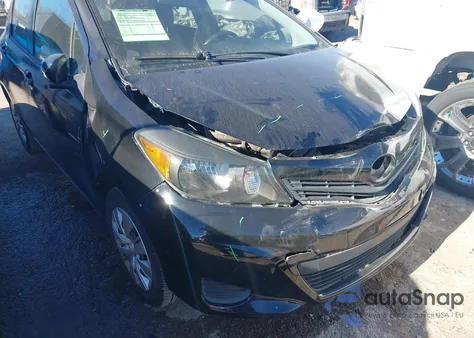 2012 Toyota Yaris Le из США, поврежденный, VIN JTDKTUD34CD526706